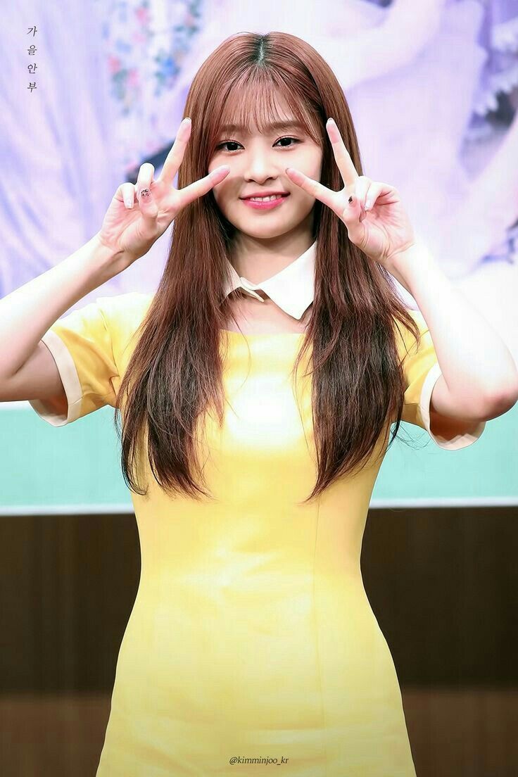 아이즈원 김민주 최애사진 아이즈원 김민주 최애사진
