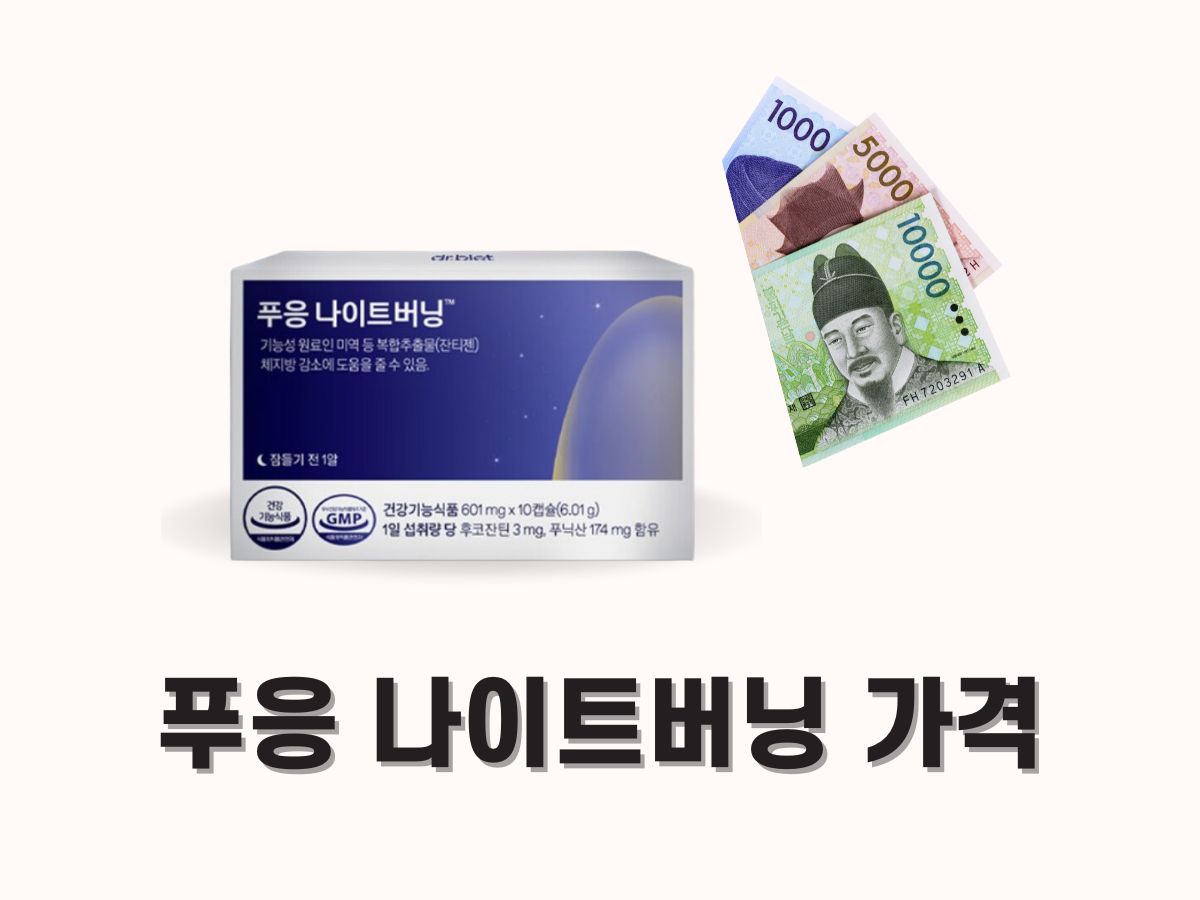 푸응 나이트버닝 가격