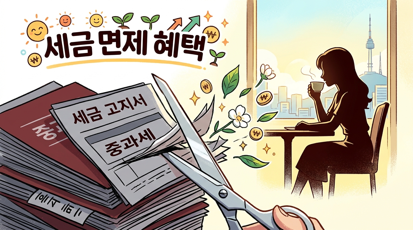 대군부인의 부동산 면세 특권을 상징적으로 보여주는 비주얼