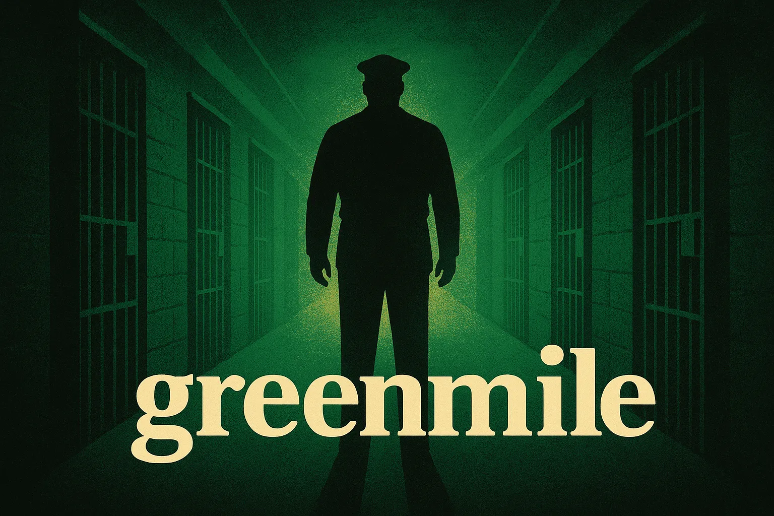 영화 그린마일 일러스트 이미지