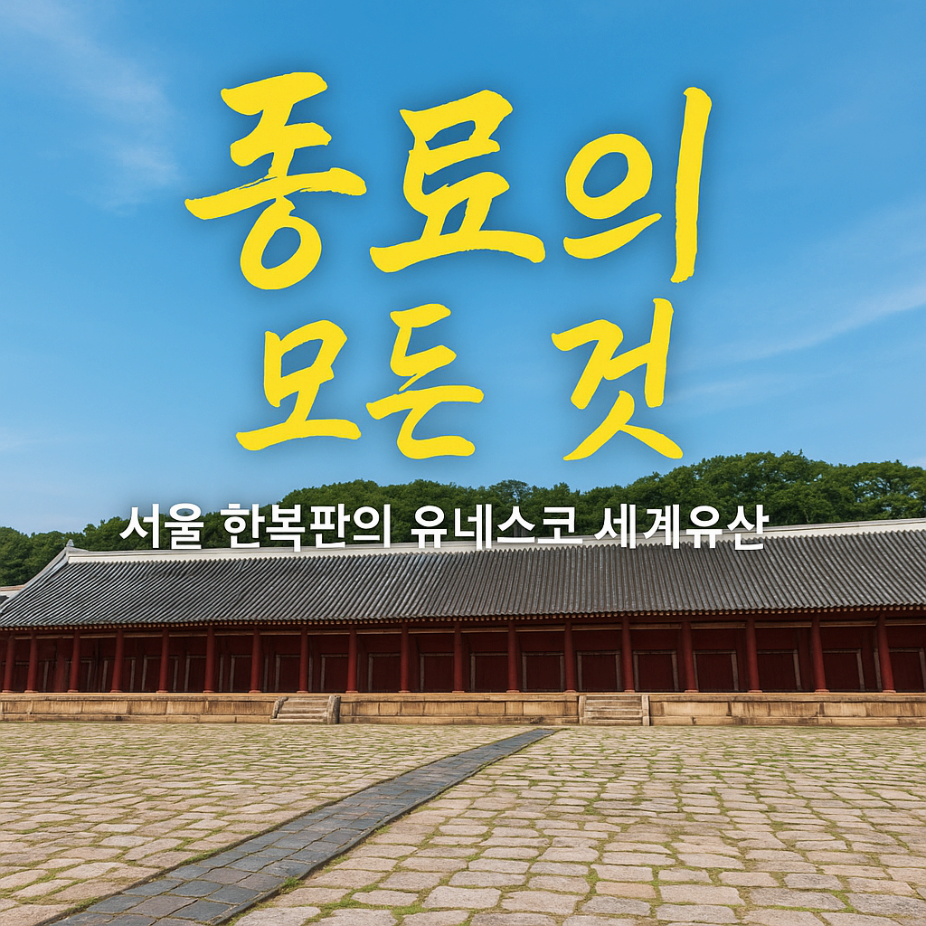 종묘의 모든 것-서울 한복판의 유네스코 세계유산