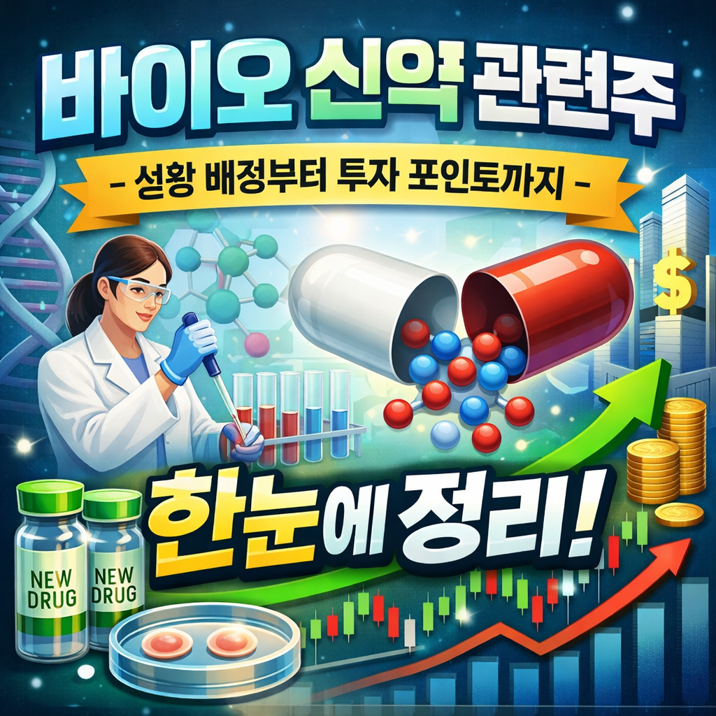 바이오 신약 관련주