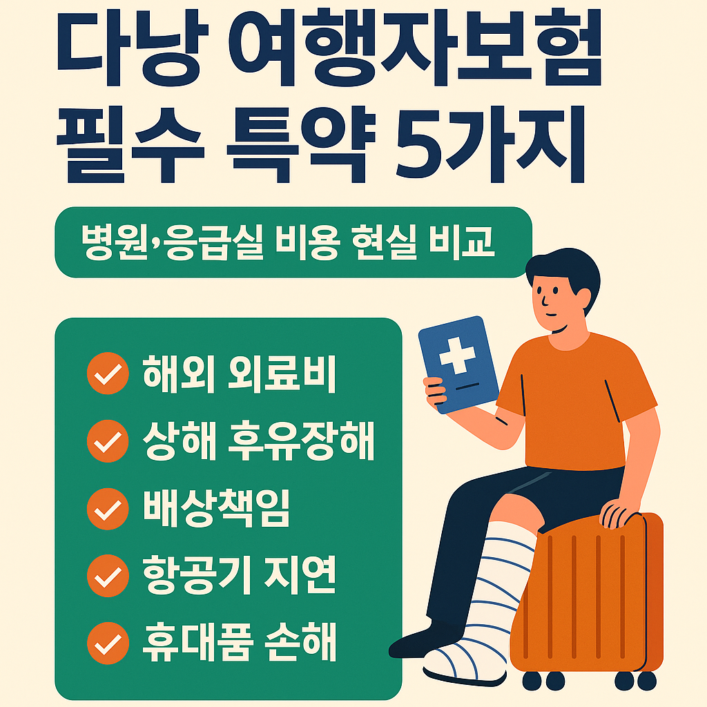 2025–2026 다낭 여행자보험 필수 특약