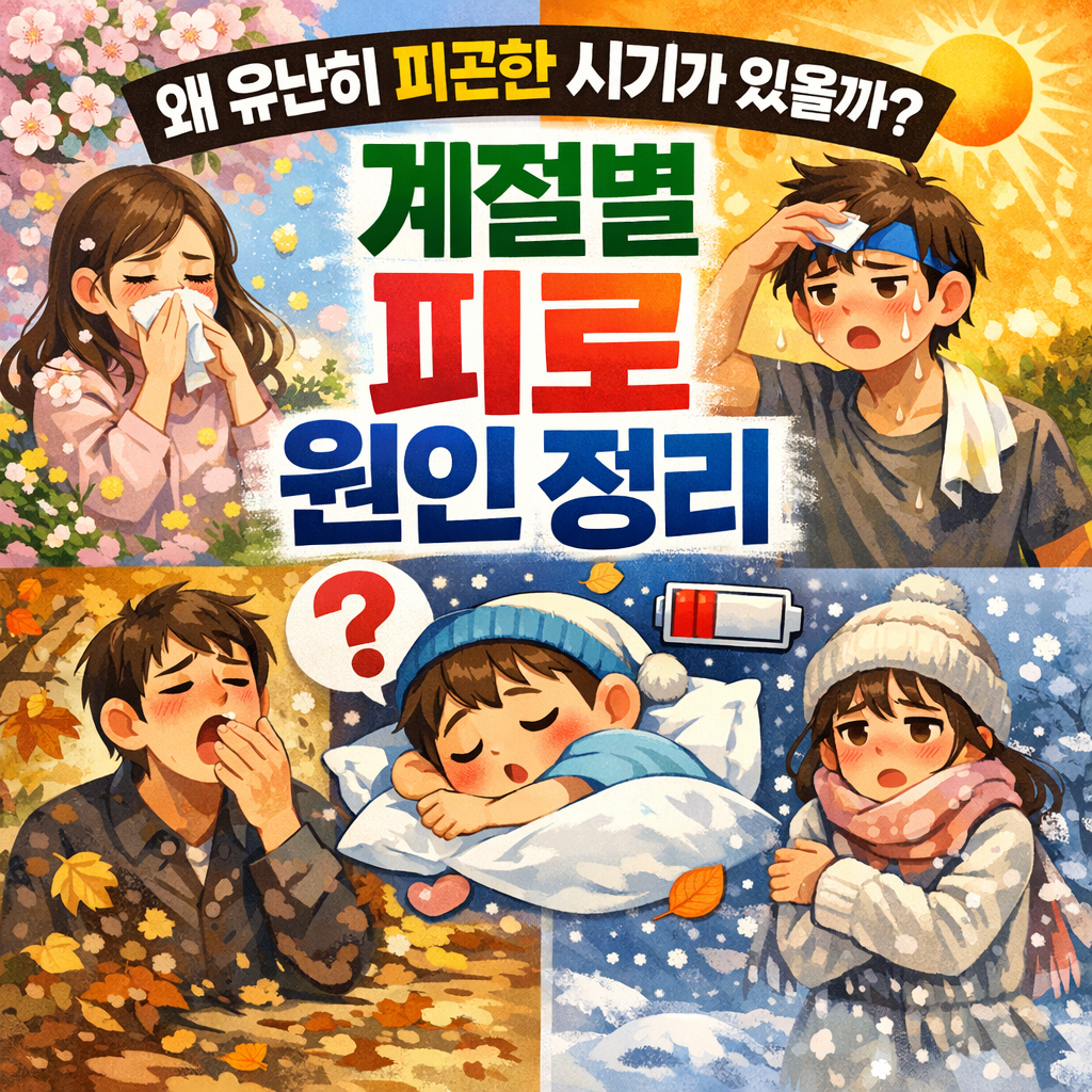 왜 유난히 피곤한 시기가 있을까