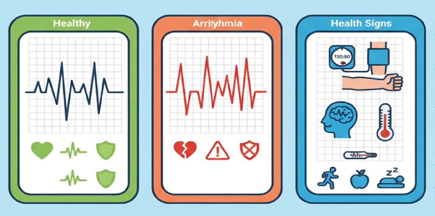 애플워치, 갤럭시워치, 심전도(ECG), 부정맥과 건강 신호