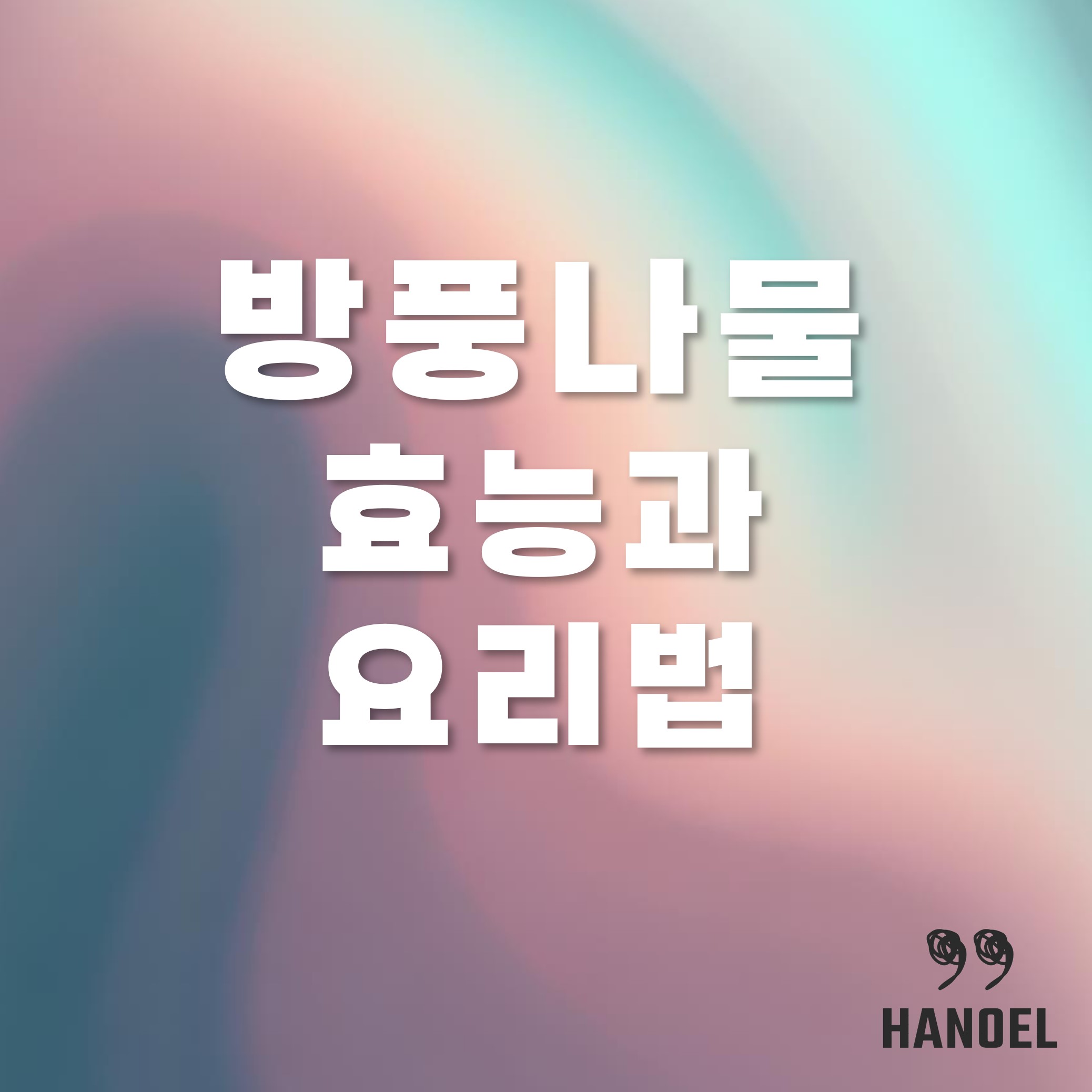 방풍나물 효능과 요리법