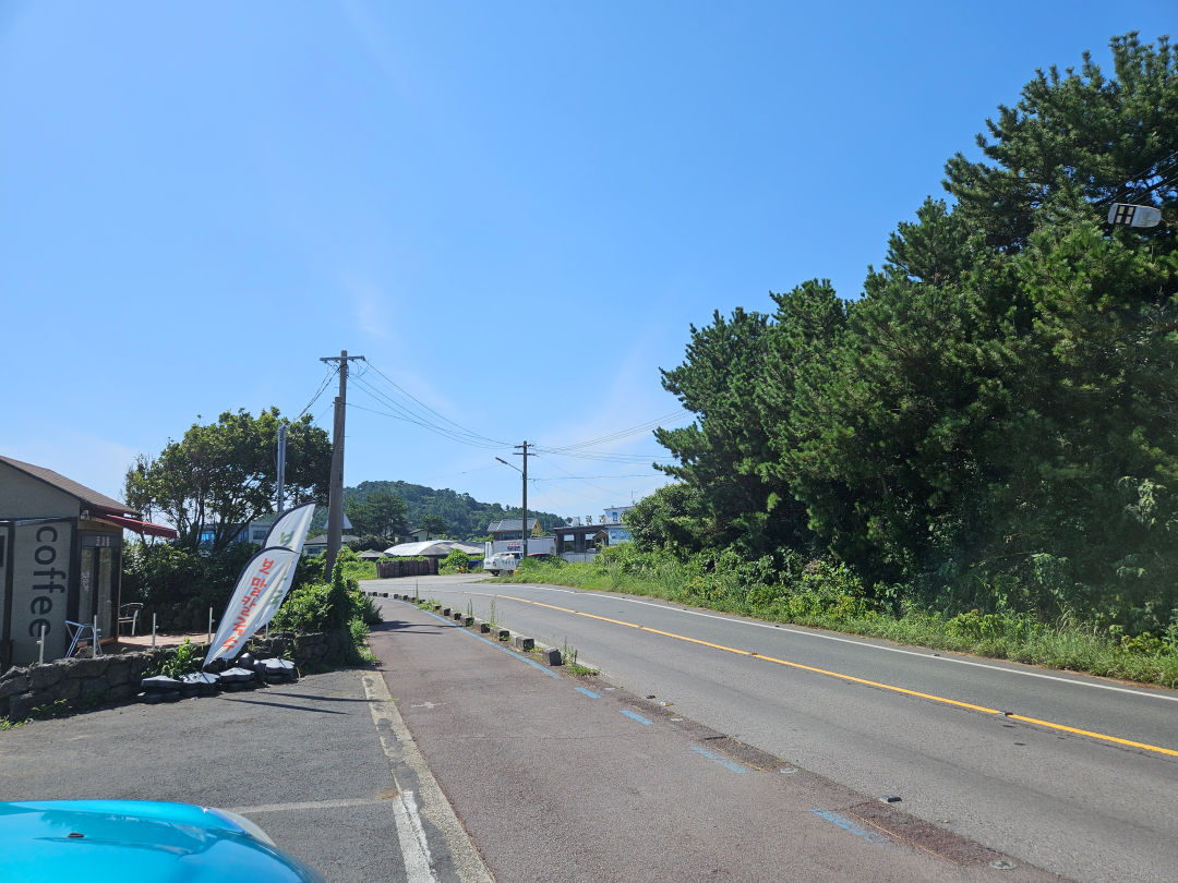 성산 봄죽 칼국수 주차장