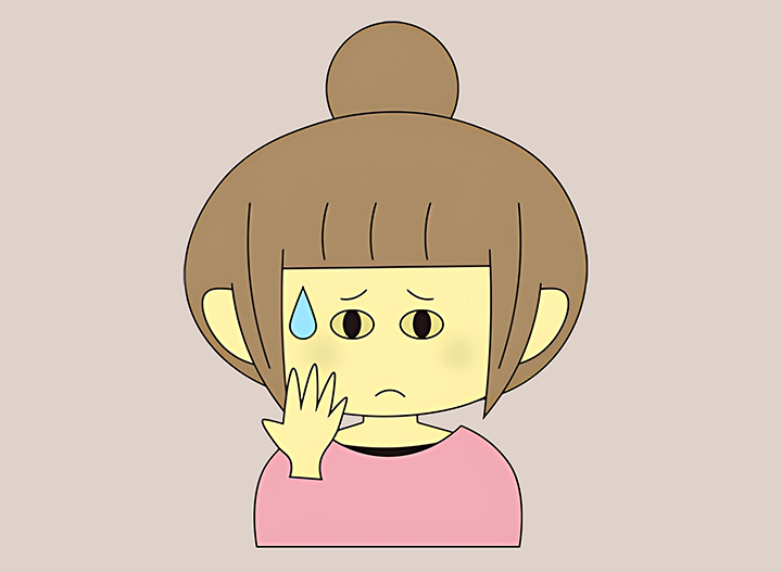 황달이-발생한-여성