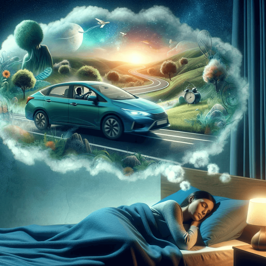 자동차 꿈을 꾸는 나