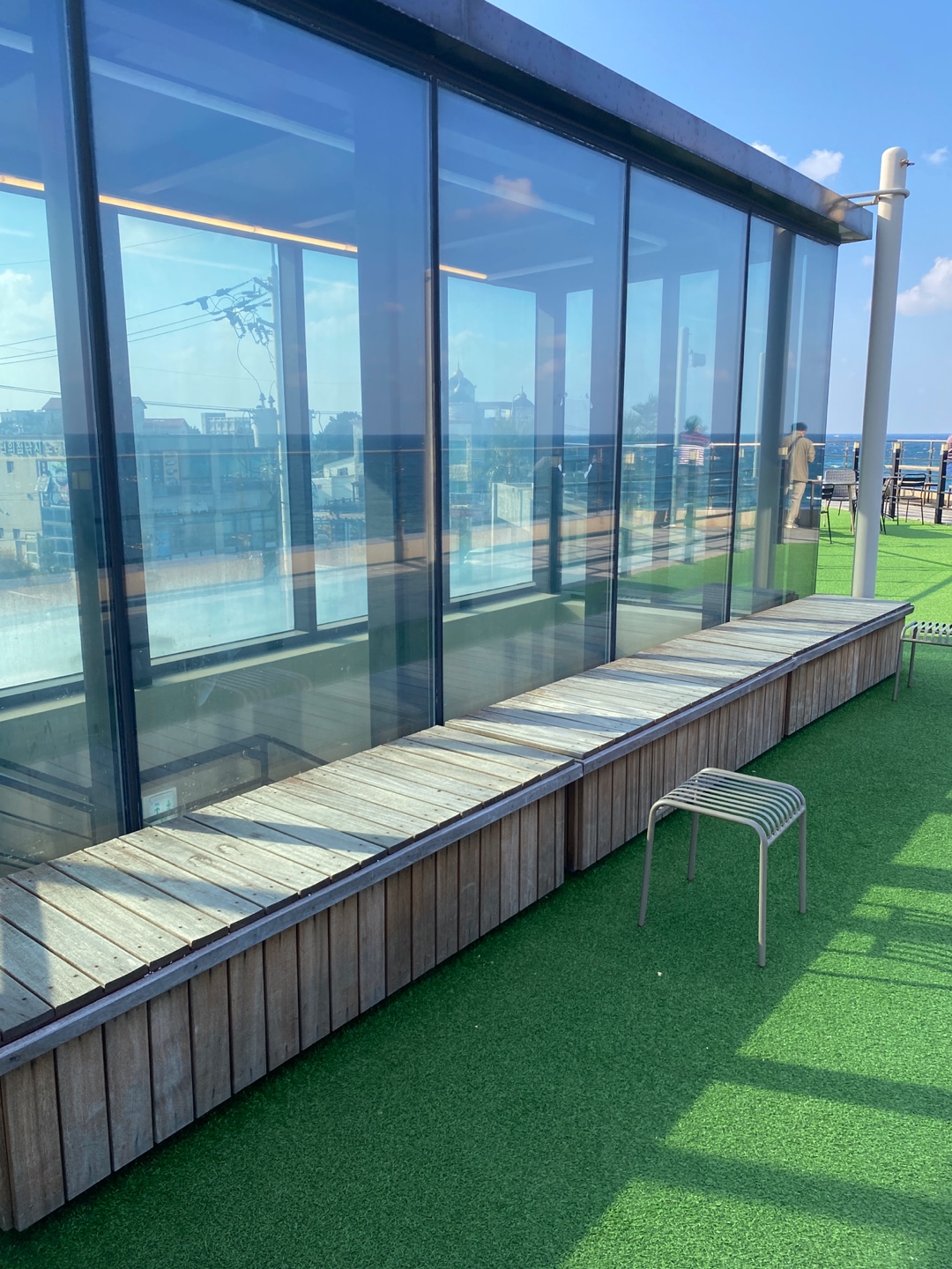 제주공항 용두암 용두암해변 비행기포토존 오션뷰 팡도르 시그니처메뉴 듀포레 대형카페 주차 리뷰 추천