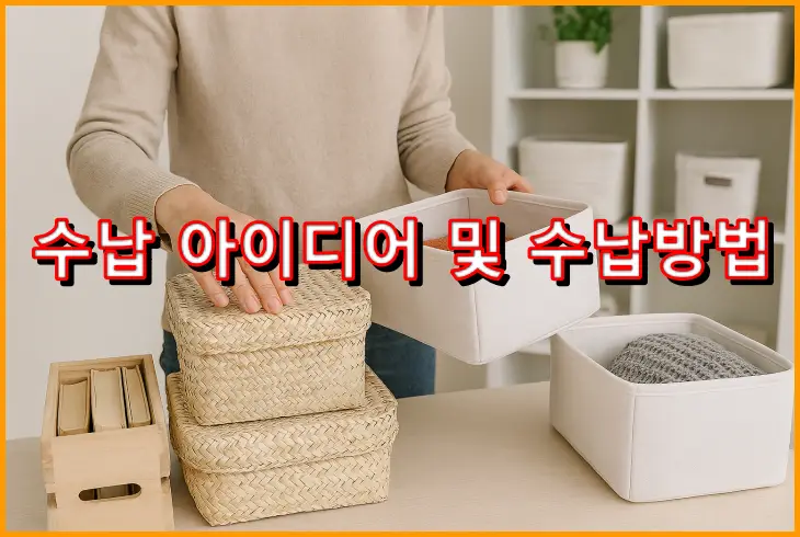 수납 아이디어