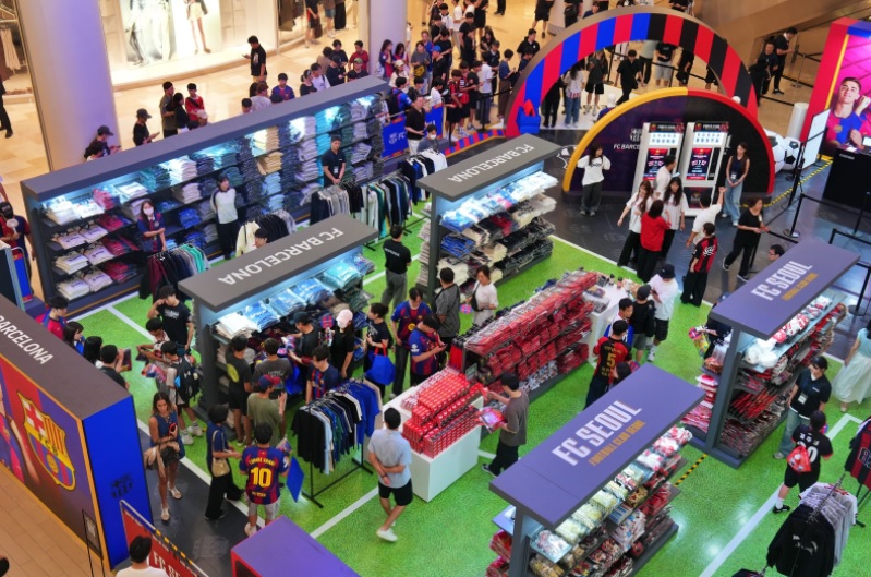 fc서울 바르셀로나 중계 팝업스토어