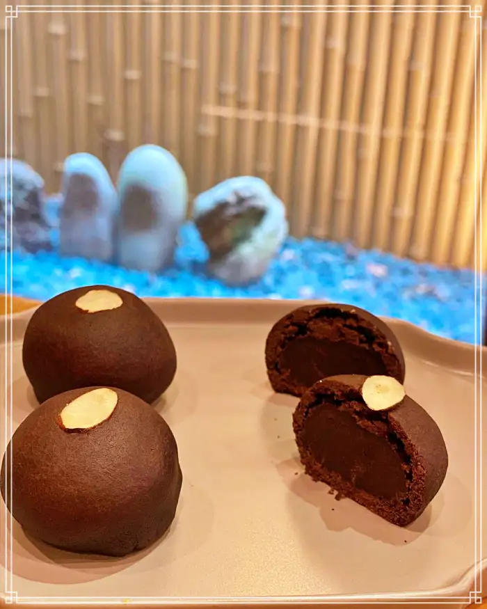 부산 금정구 맛집 베이커리 카페 화과자, 초코만쥬