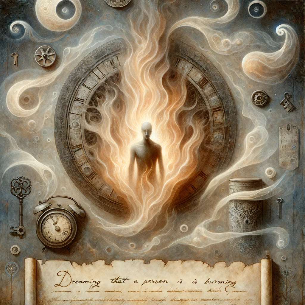 사람이 불타는 꿈 해몽