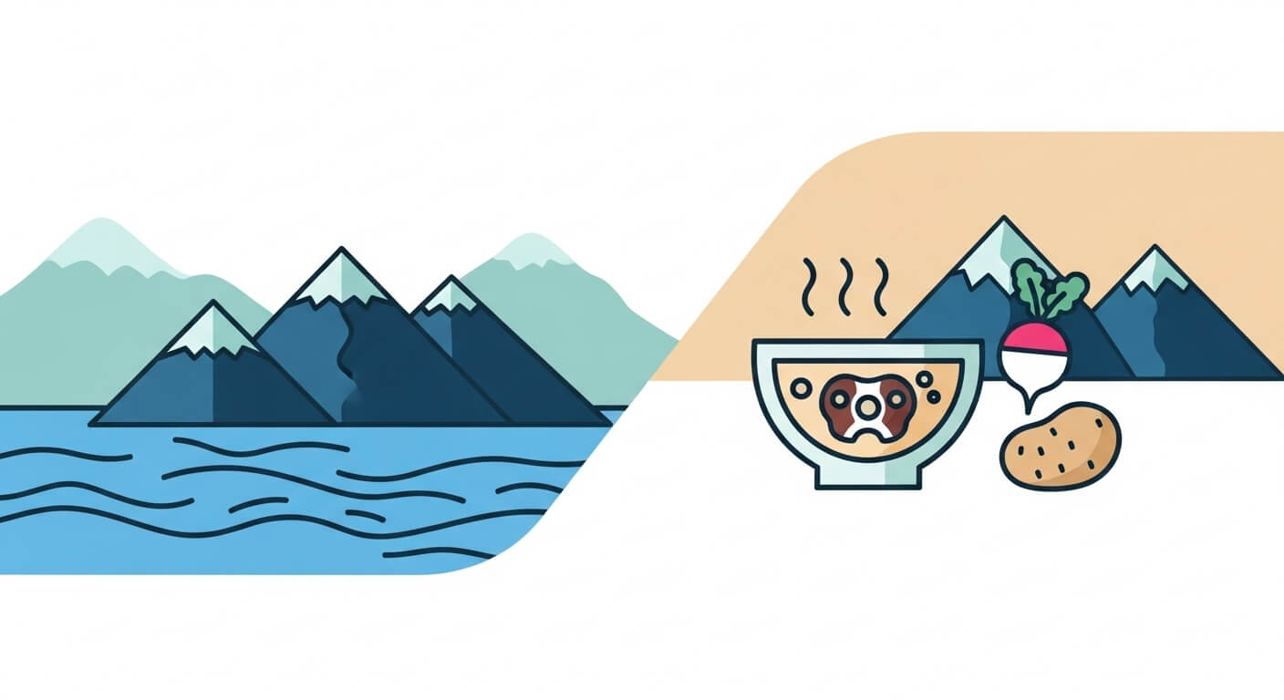 강원도와 제주도: 투박하지만 원재료 중심