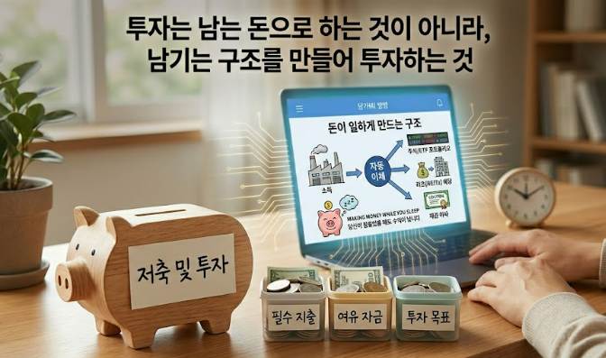 돈이 스스로 일하게 만드는 구조