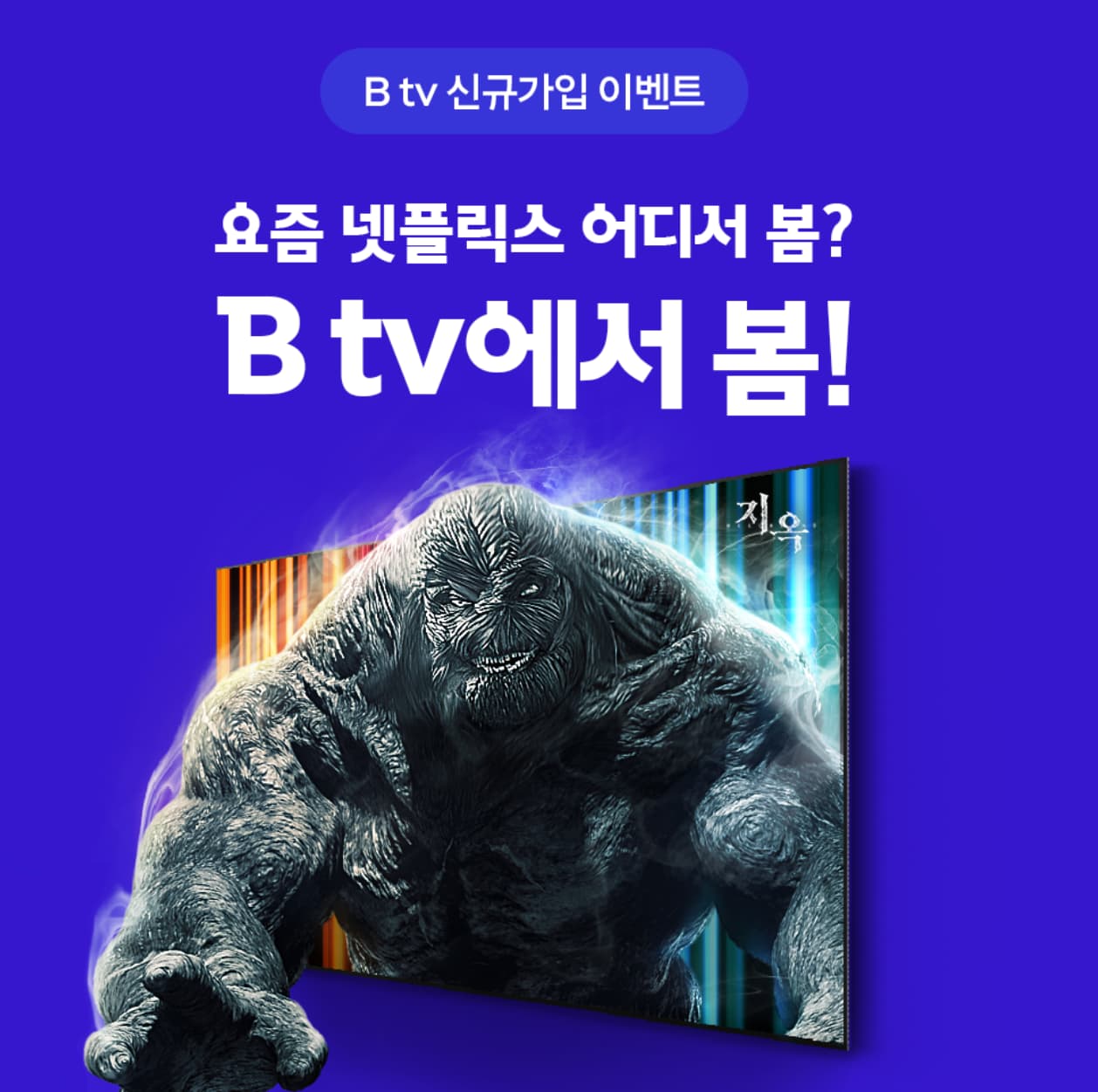 넷플릭스BTV상품