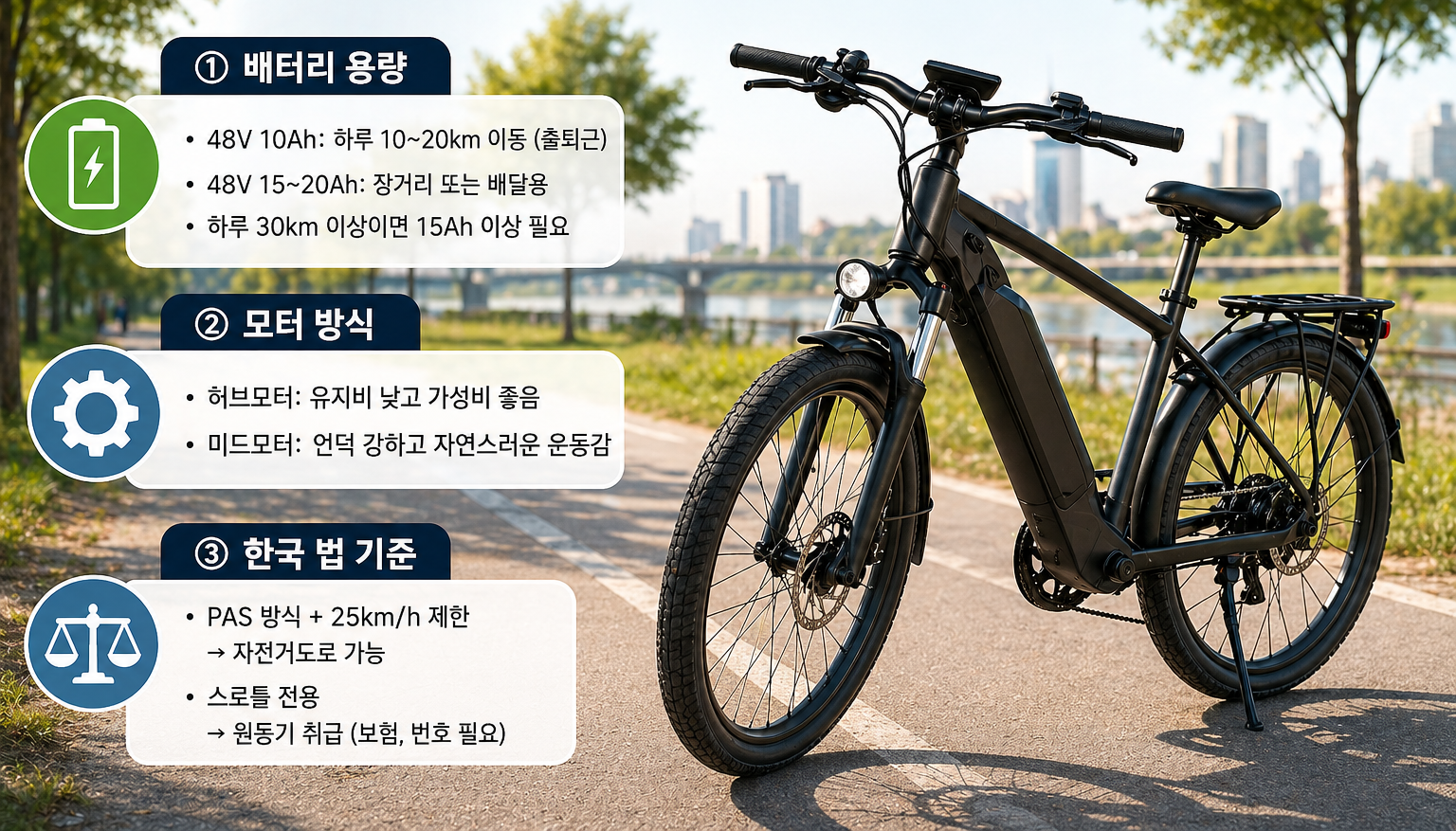 2026 전기자전거 선택 기준