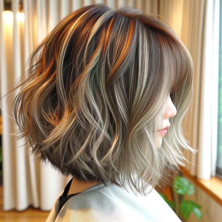 송강 세미 리프컷 최신 유행머리 따라잡기! - 3. 최신 유행 세미 리프컷 스타일 세미 리프컷