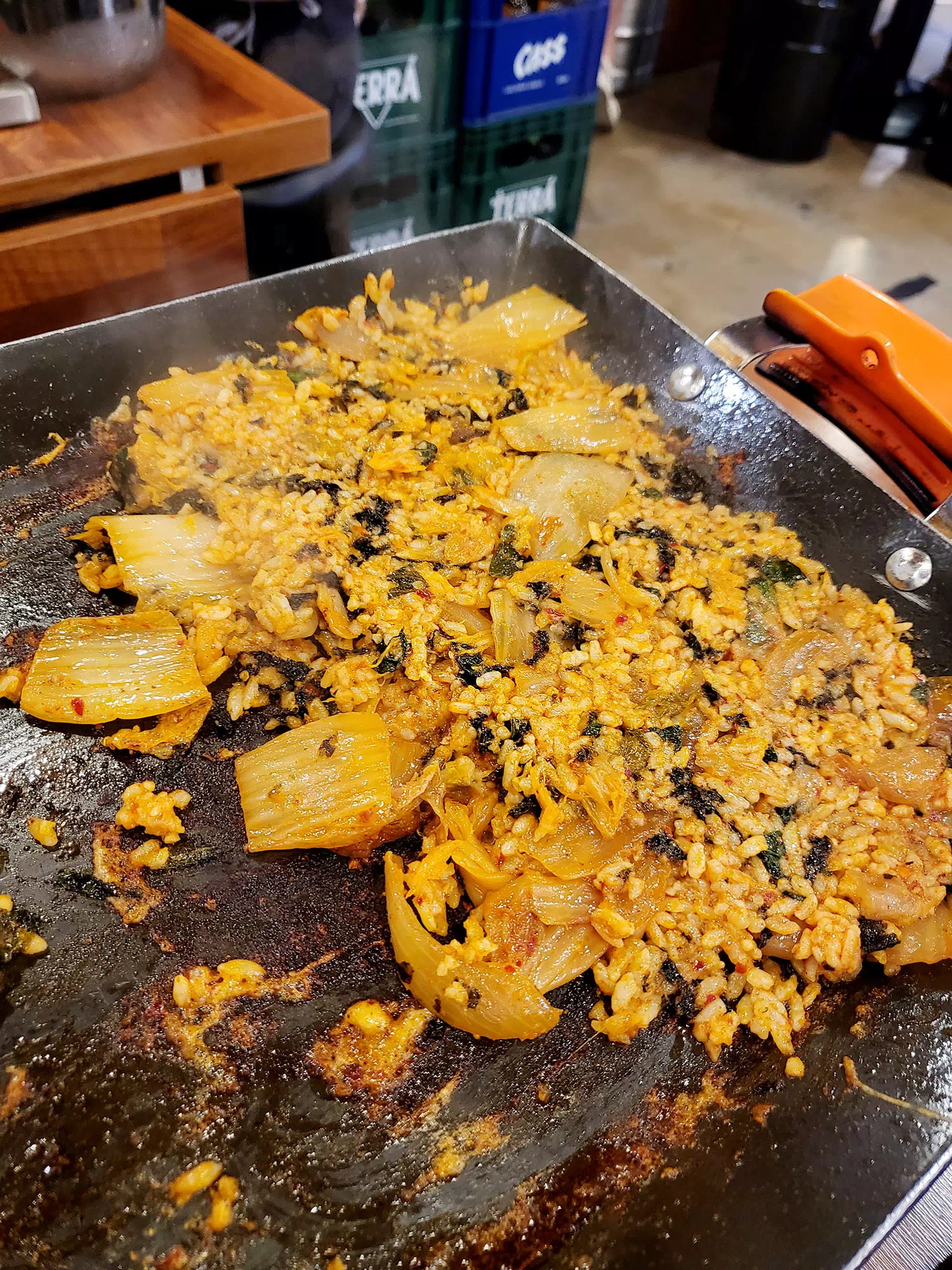 완성된 볶음밥