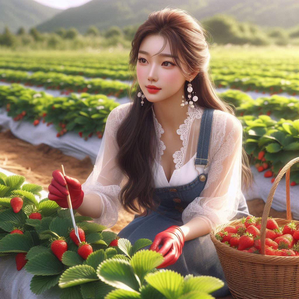 딸기 키우기