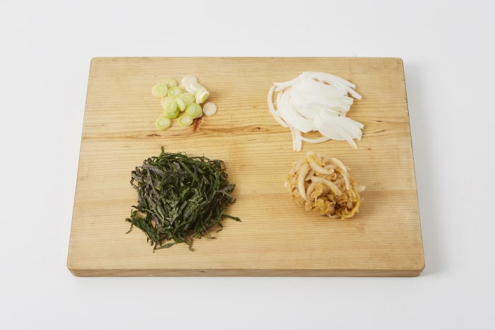 대파-양파-깻잎-묵은지