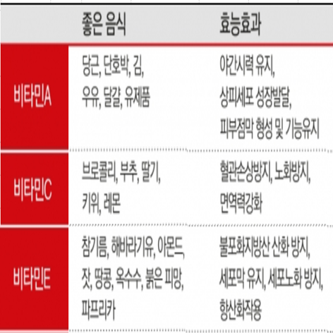 녹내장 예방 - 눈에좋은음식