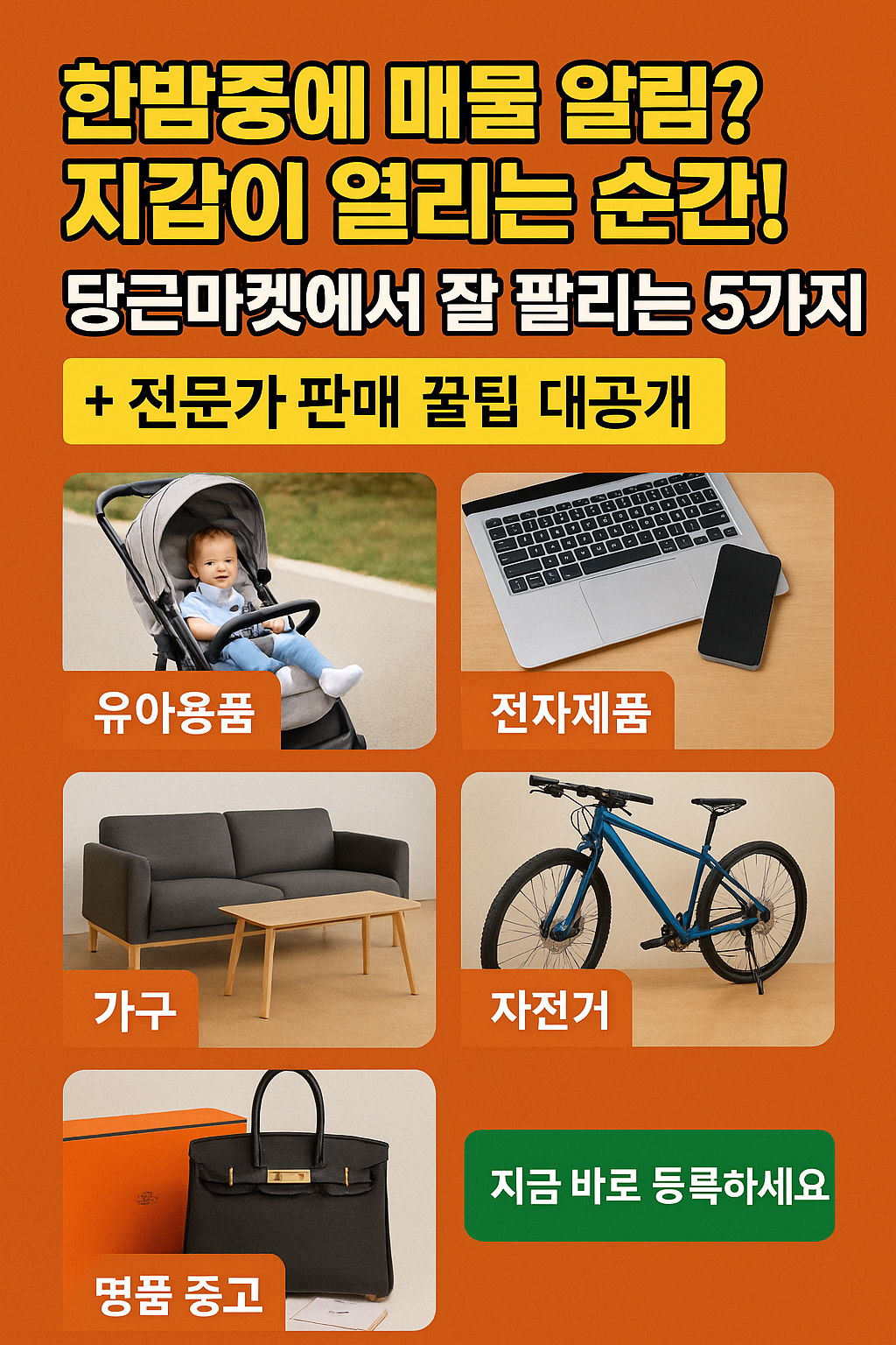 당근 마켓 베스트 5