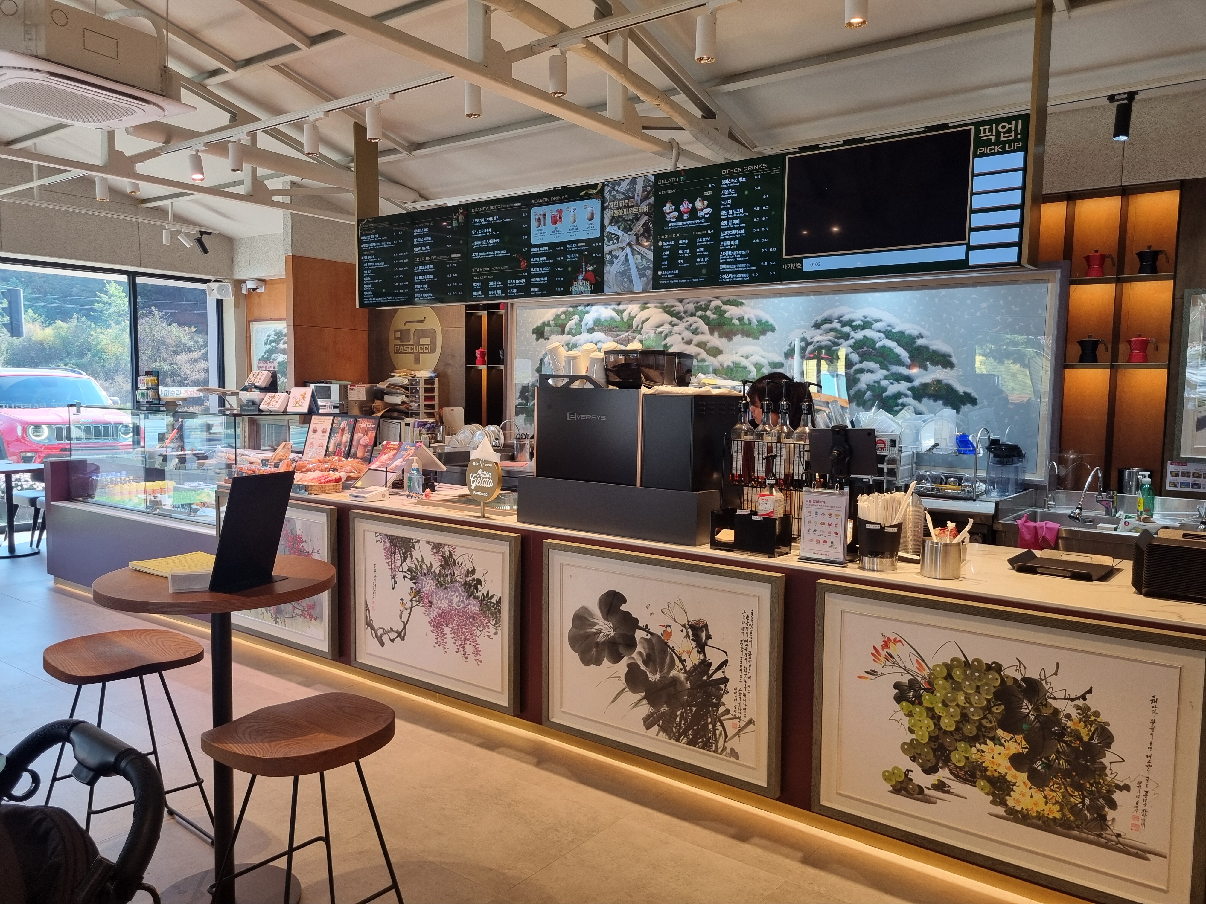  영종도 카페 파스꾸찌 실내 