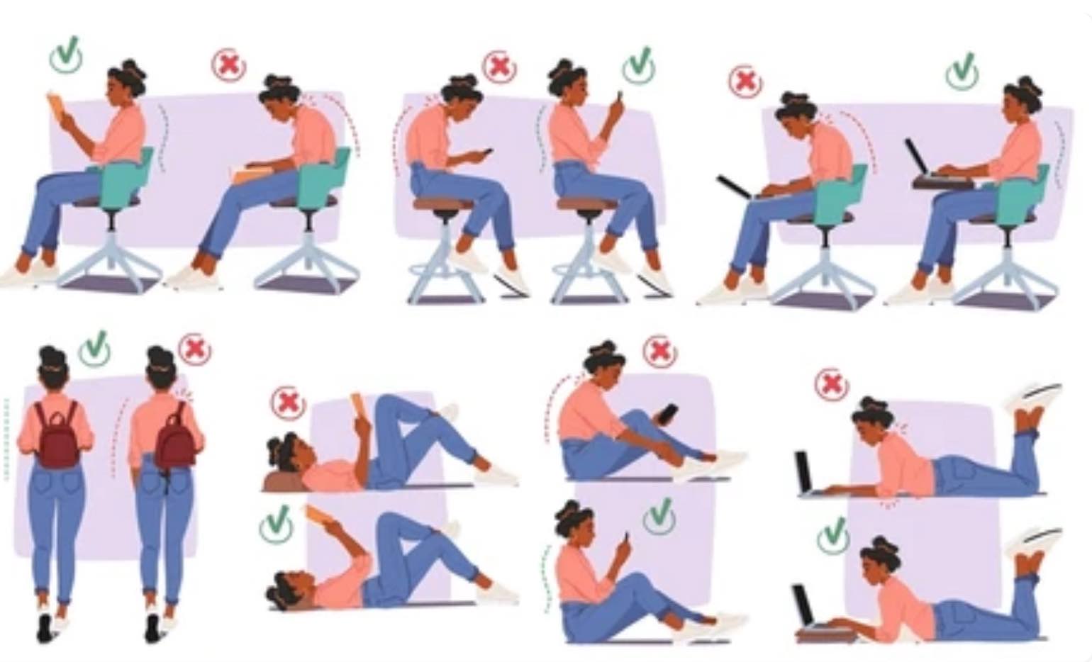 스마트폰 사용이 자세와 척추 건강에 미치는 영향과 교정법