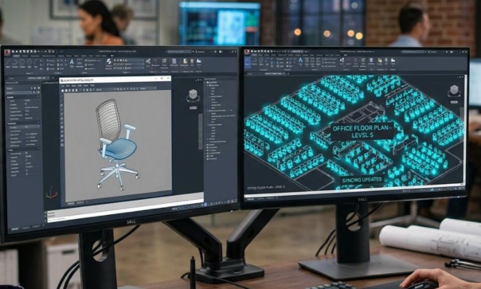 auto cad 화면