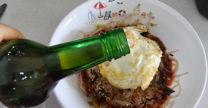 열무숙주 배홍동 비빔면 만드는 방법 2