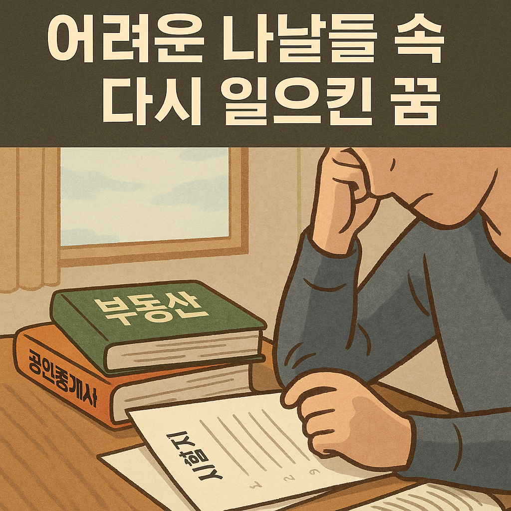 세탁소를 접고, 다시 시작한 공부와 집에 대한 결심