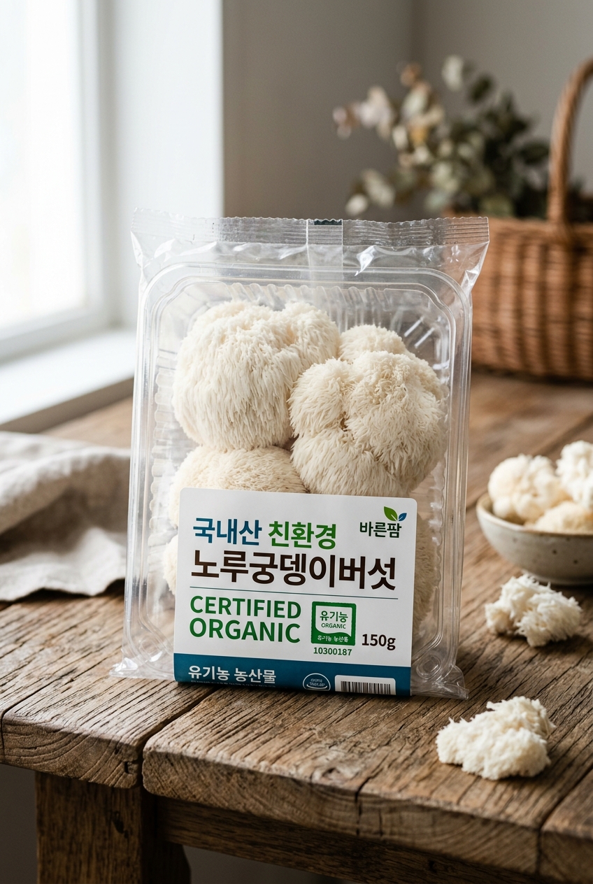 노루궁뎅이버섯 영양제 추천 비교표 생버섯 분말 캡슐