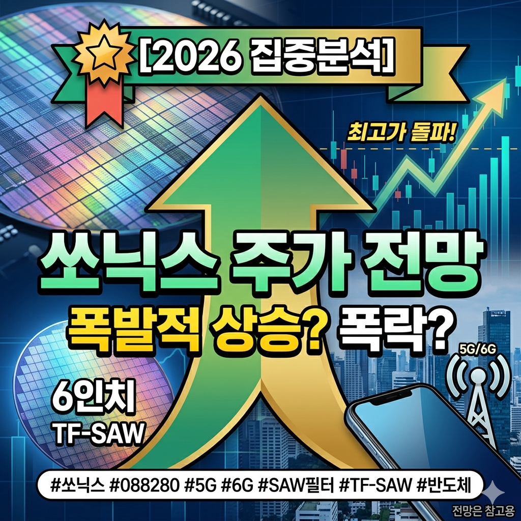 쏘닉스 주가 전망