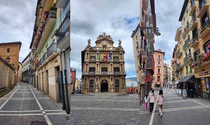 자동차여행중 팜플로나 구지가지를 걷는 중
자동차여행중 팜플로나 구지가지를 걷는 중, 기 거리에 축제 기간에 붉은 스카프의 사람들로 가득 차고 소들이 달려가는 곳일까 상상하며 걸었었다.