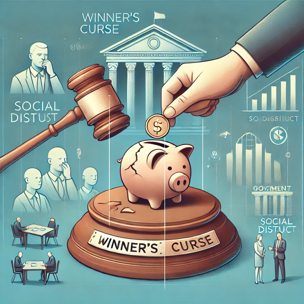 승자의 저주와 그 사례들 - 3. 승자의 저주의 경제적 및 사회적 영향