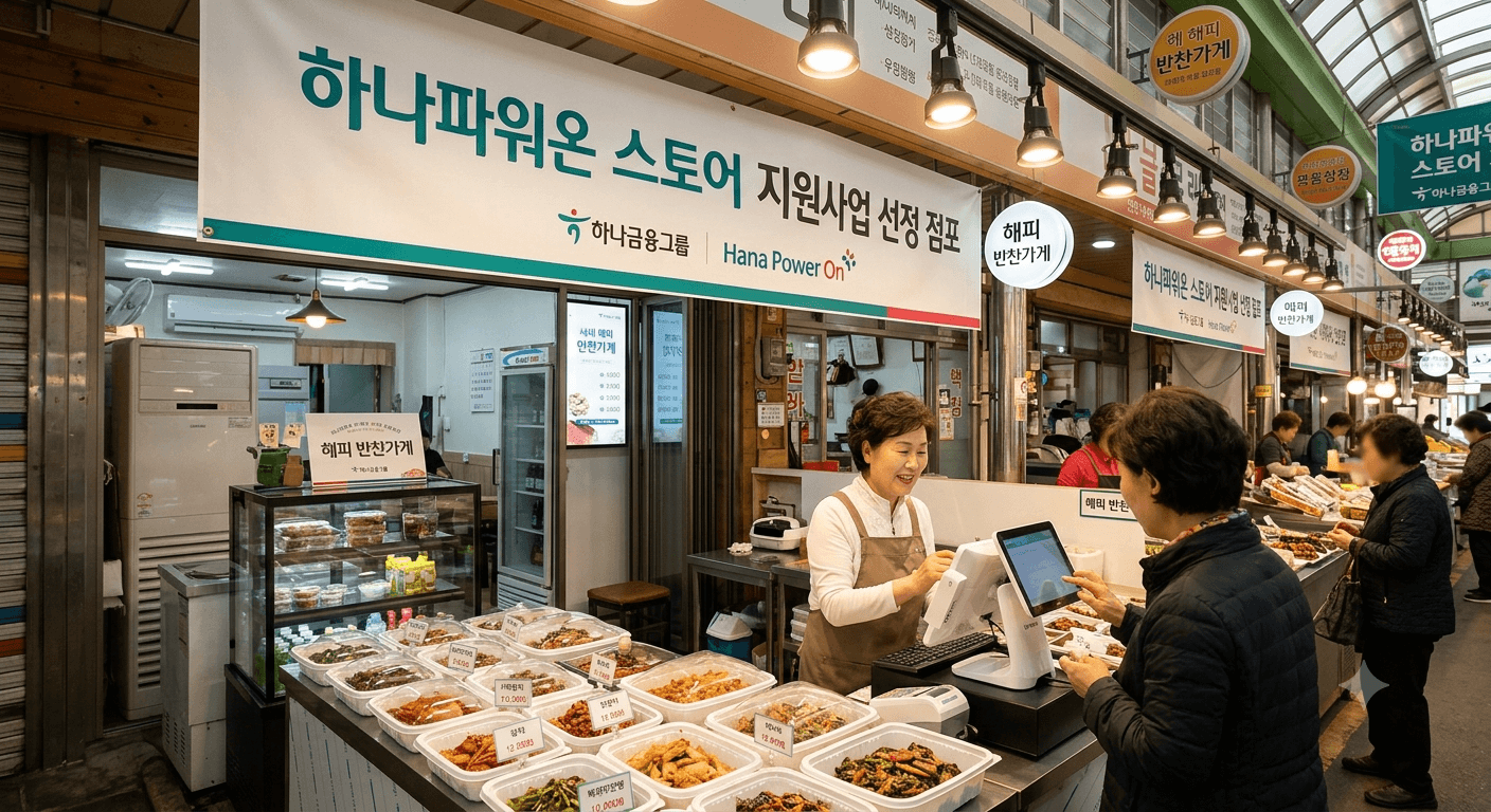 하니피워 온 스토어 전경