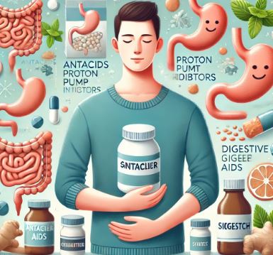 위장약 관련 그림