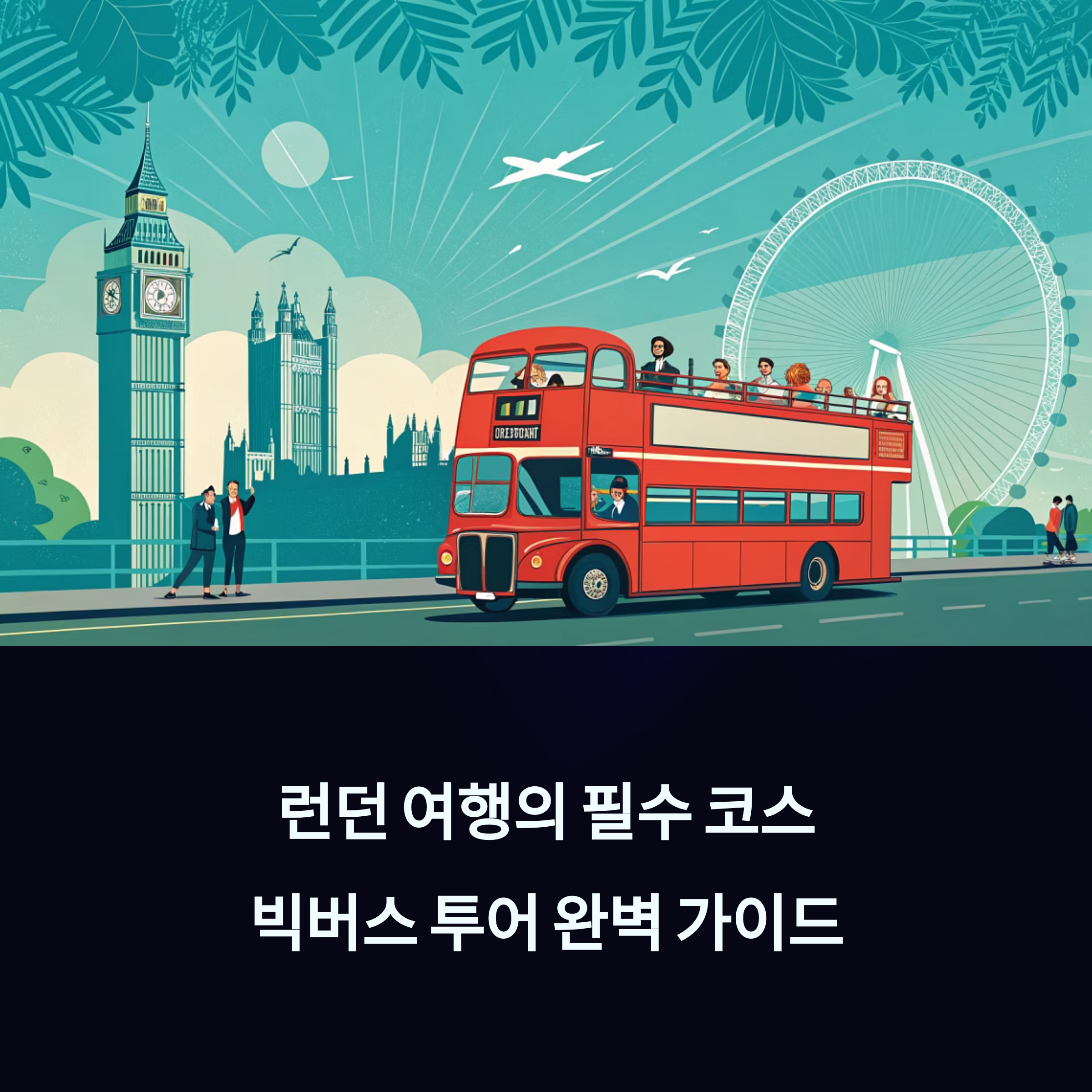 런던 여행의 정수를 담은 빅버스 투어 노선 완벽 가이드