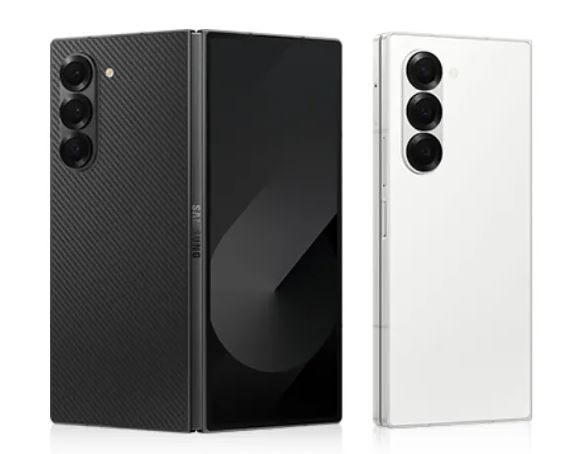 갤럭시Z폴드6-크래프티드-블랙-화이트