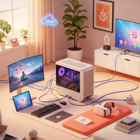 피시팡이란? 원격 PC방의 새로운 패러다임 섹션 이미지