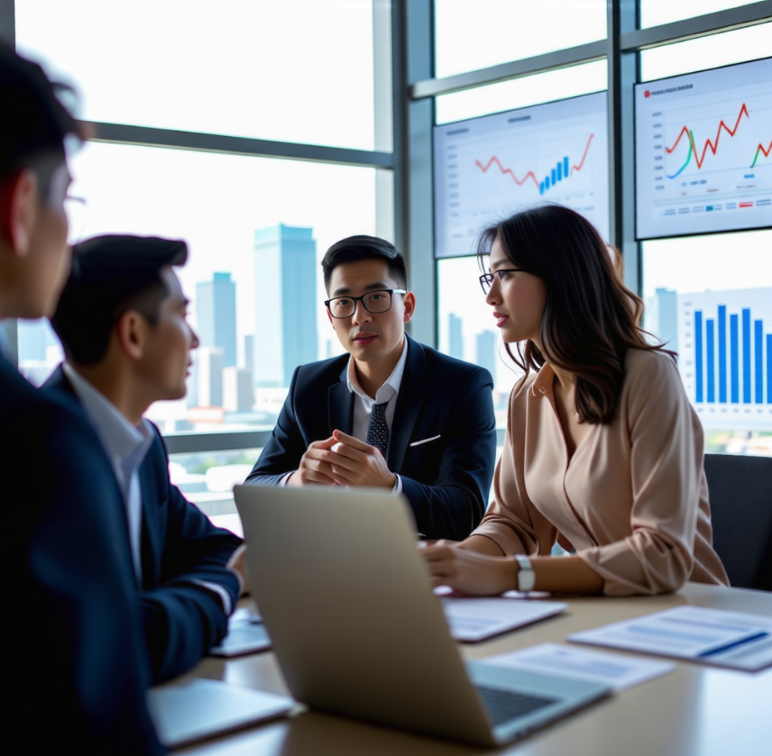 직장인 경제 관련 사진