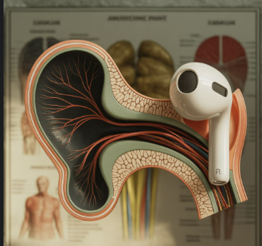 에어팟과 귀의원리 설명