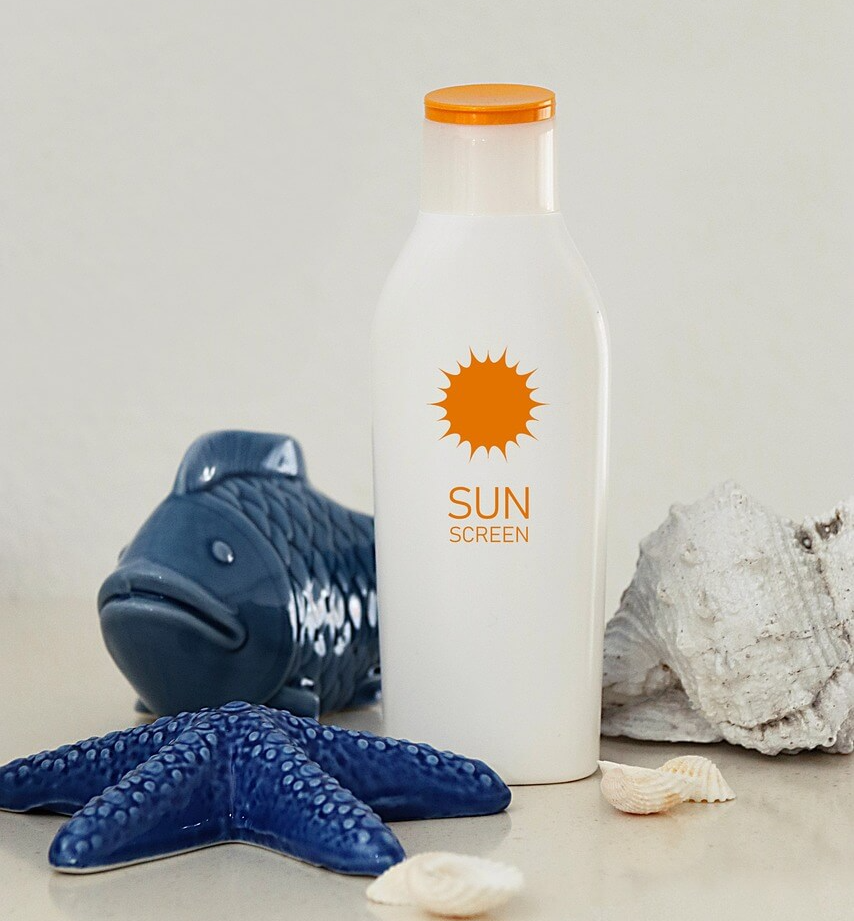 자외선 차단제, 태양 보호, 자연 이미지