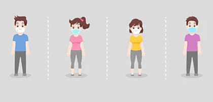 마스크를-쓴-성인-남자-여자