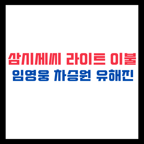 삼시세끼 라이트 이불 정보