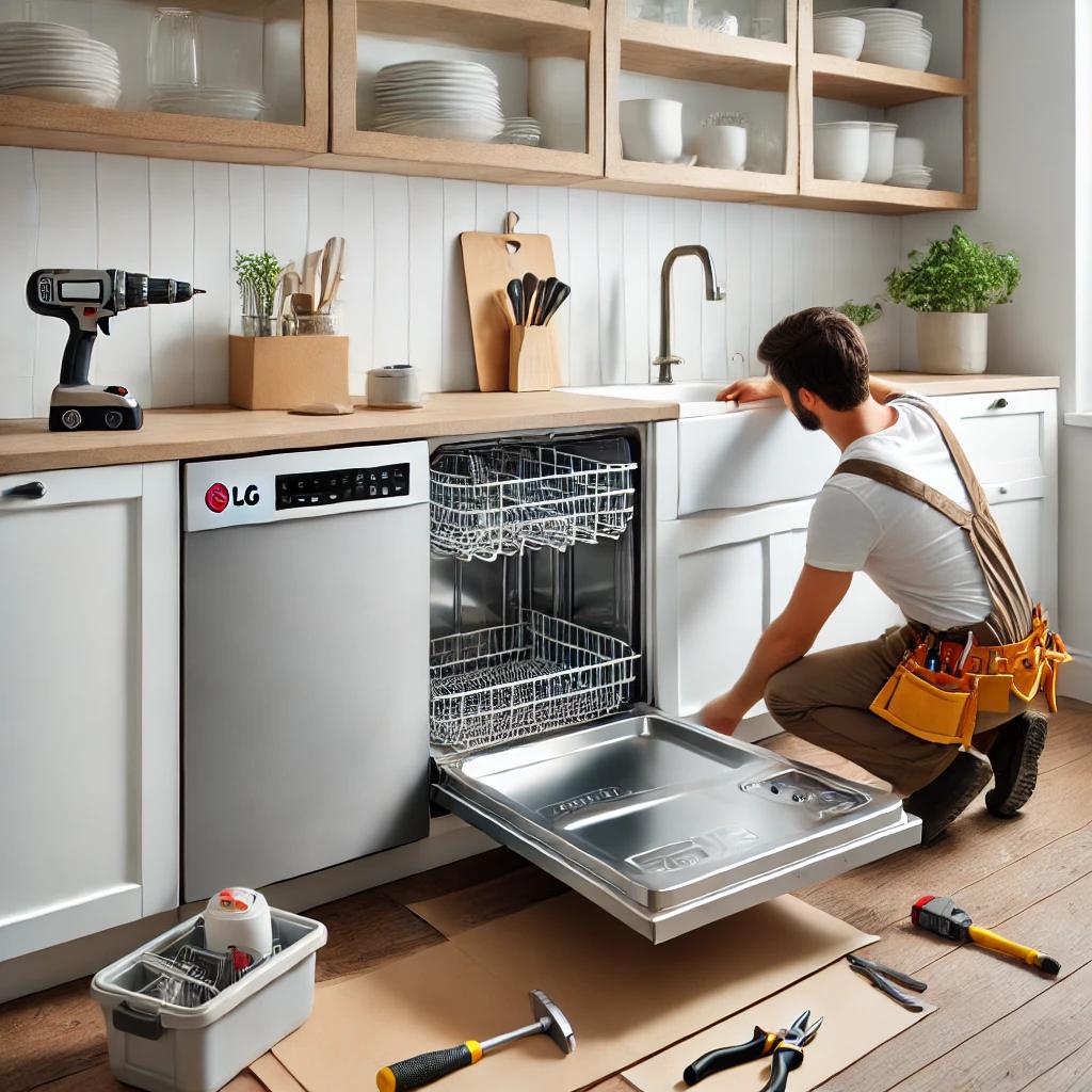 lg 식기세척기 이전설치