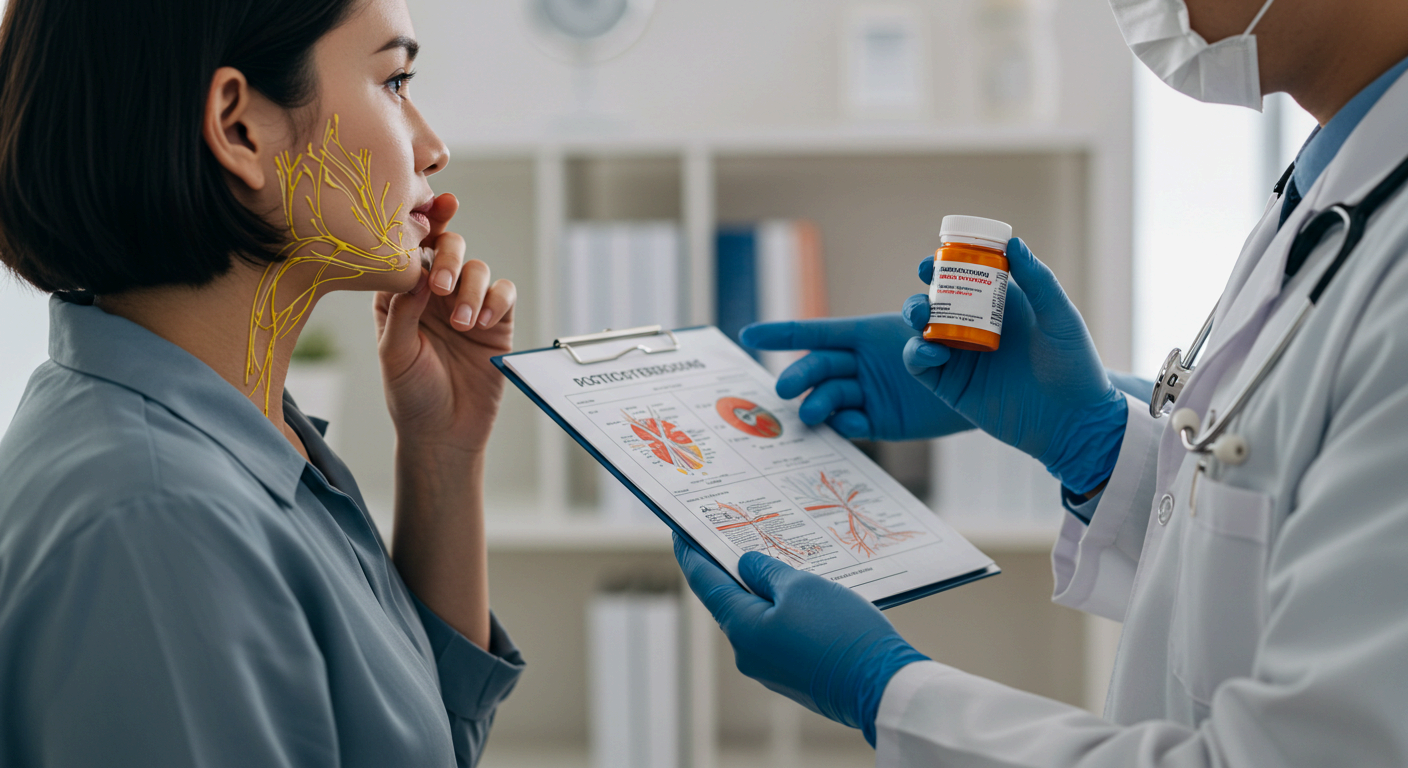 발병 72시간 이내에 스테로이드 치료 시작이 매우 중요합니다.