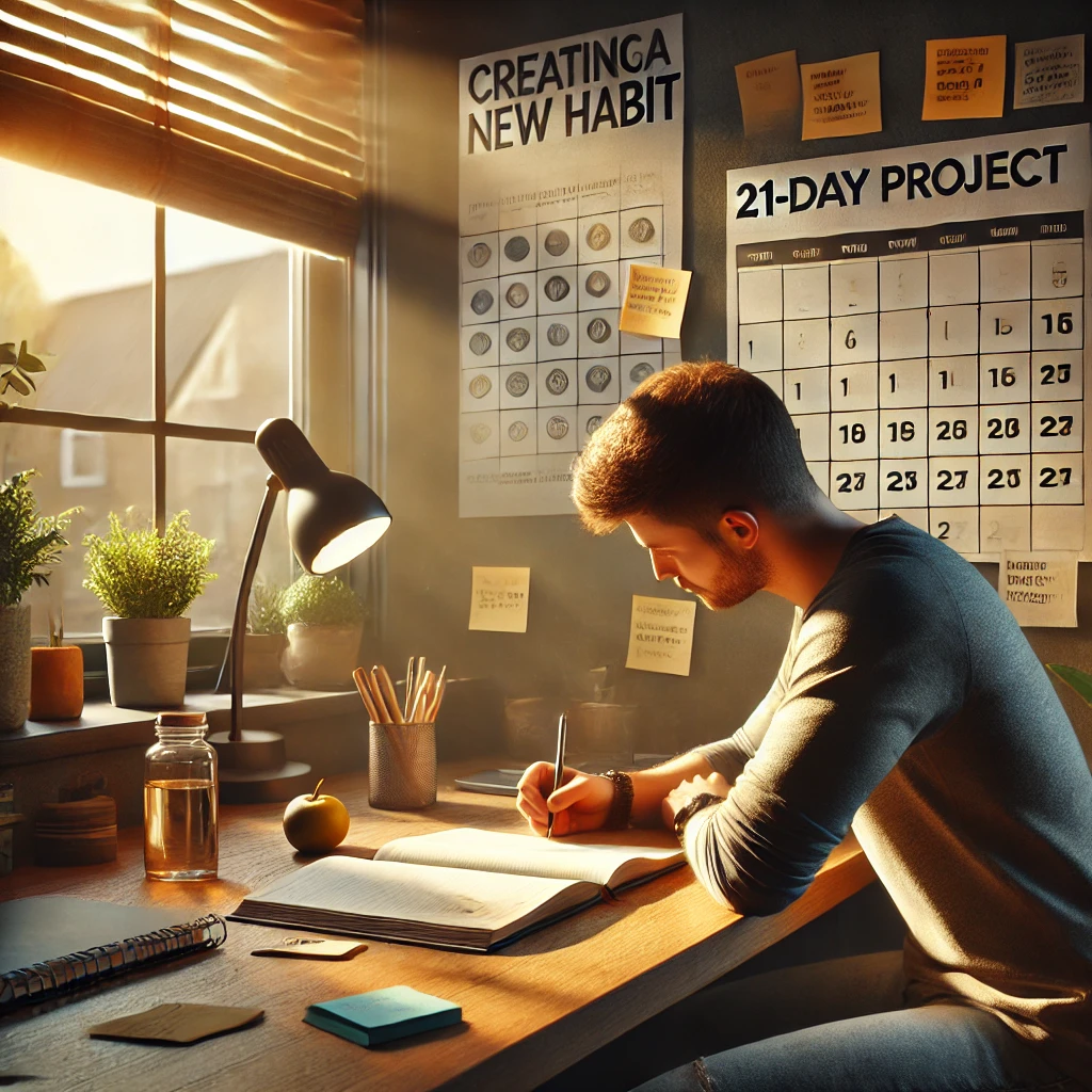 21일 프로젝트로 새로운 습관 만들기 가이드